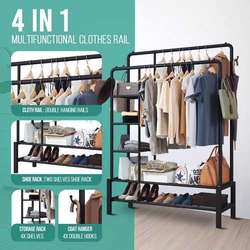 120kg heavy duty clothes - heavy, rail