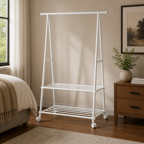 Clothes rail garment - garment, rack