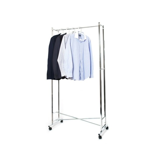 Portable folding clothes - portable, rail