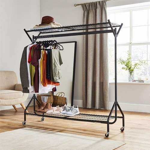 Clothing rail heavy duty - heavy,