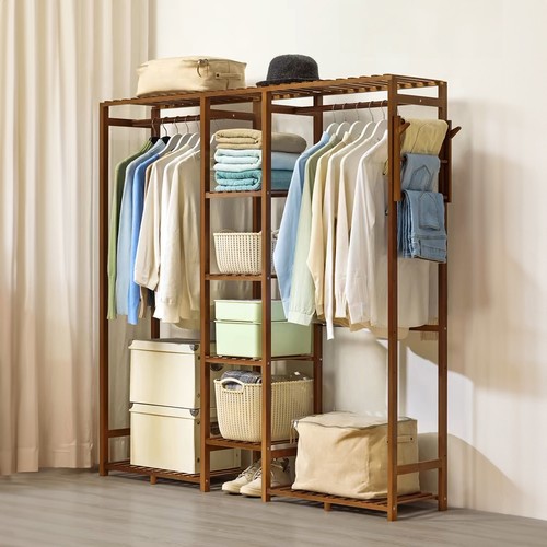 Wooden clothes rail - rail, rack