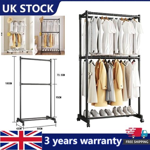 2tiers clothes rail with - clothes,