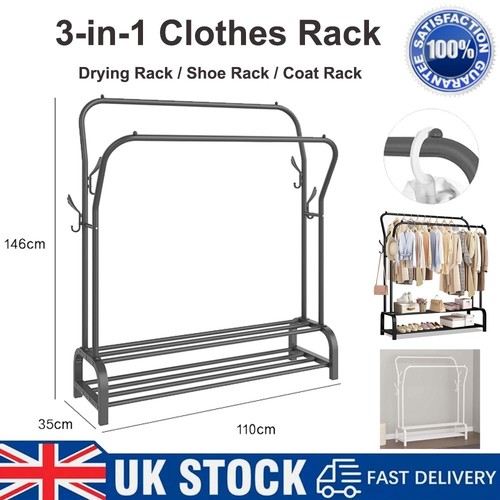 Metal double rail - 3-in-1,