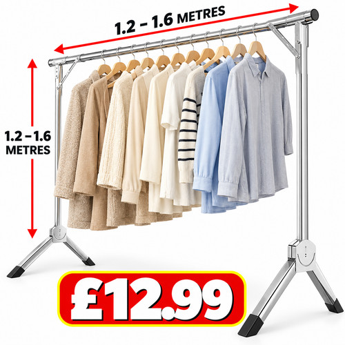 Heavy duty clothes - duty, rail