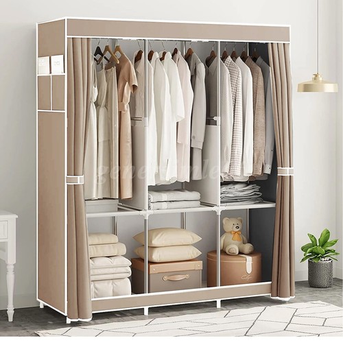 Fabric canvas wardrobe with - fabric,