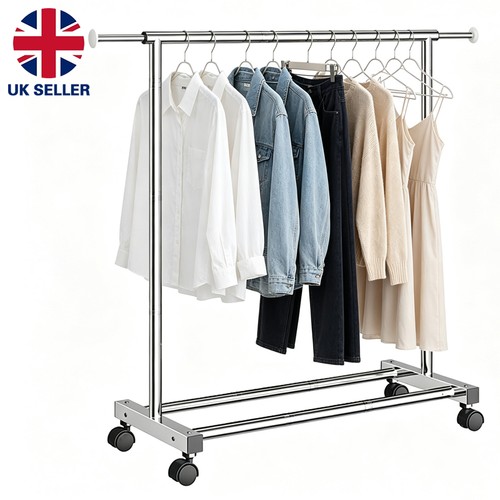 Stainless steel clothes rail - clothes,