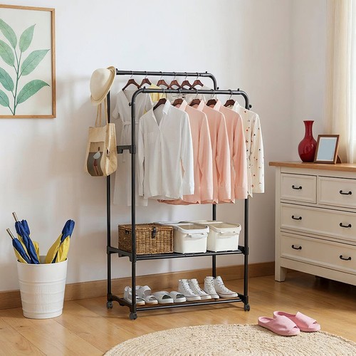 Heavy duty clothes rail 120kg - heavy,