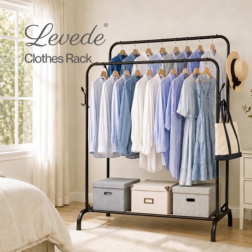 Levede clothes rail - heavy, duty